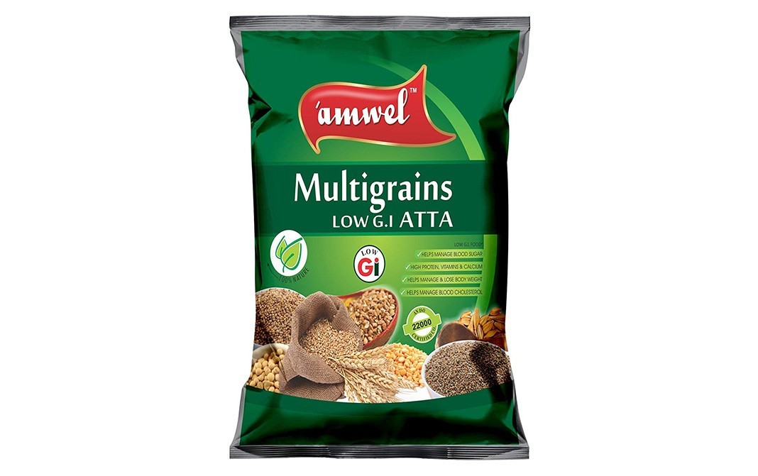 AMWEL Multigrains Low G.I Atta   Pack  1 kilogram
